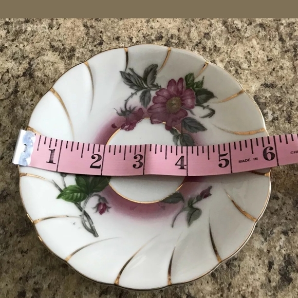 Trimont Ware Japan Opalescent Teacup Saucer - Picture 4 of 6